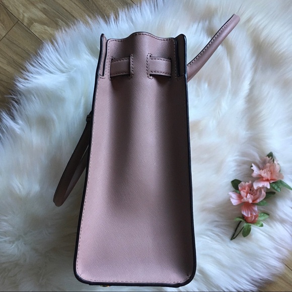 🌸Large Michael Kors Pastel Pink & Fawn Dillon Tote NWT - Picture 7 of 16